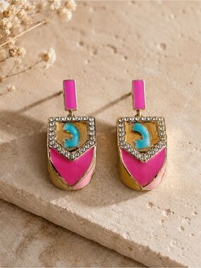 Sugarfix Dreidel Hanukkah Earrings
